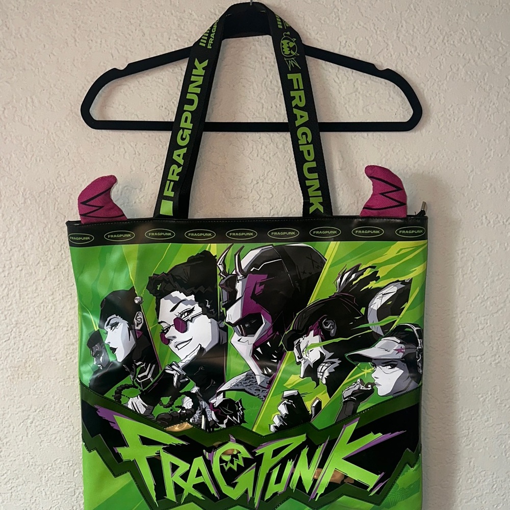 Fragpunk Graphic Tote Bag